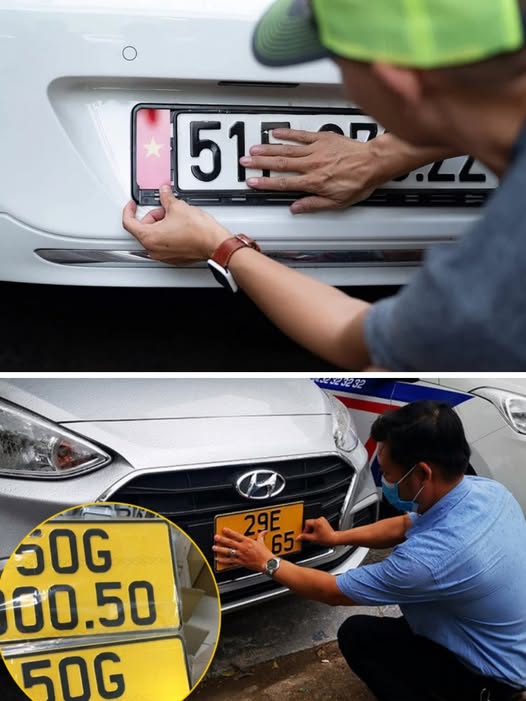 Những trường hợp cần đổi lại ngay biển số sau sáp nhập