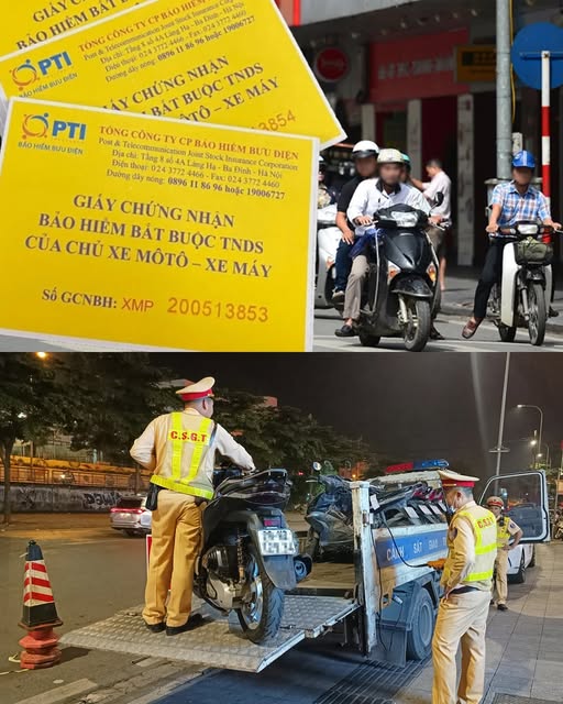 Theo luật mới, không có bảo hiểm xe máy không bị phạt?