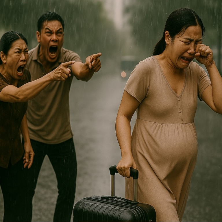 Bị nhà chồng ép phá thai, tôi bỏ đi giữa đêm mưa – 2 năm sau quay lại khiến họ phải h/ối h/ận