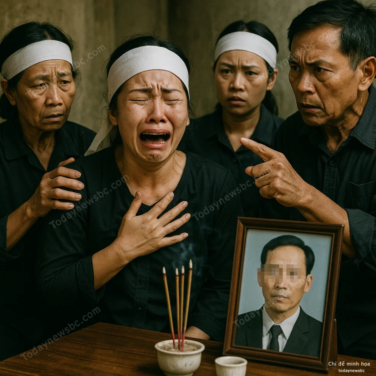 Dâu trưởng bị cả nhà đ/uổi thẳng khỏi tang lễ bố chồng, không một lời thanh minh. Đúng 49 ngày sau, cô âm thầm gửi về một phong bì – bên trong là thứ khiến cả gia đình r;un tay, ch/ết l/ặng… và mang nỗi â;n h;ận theo suốt đời.