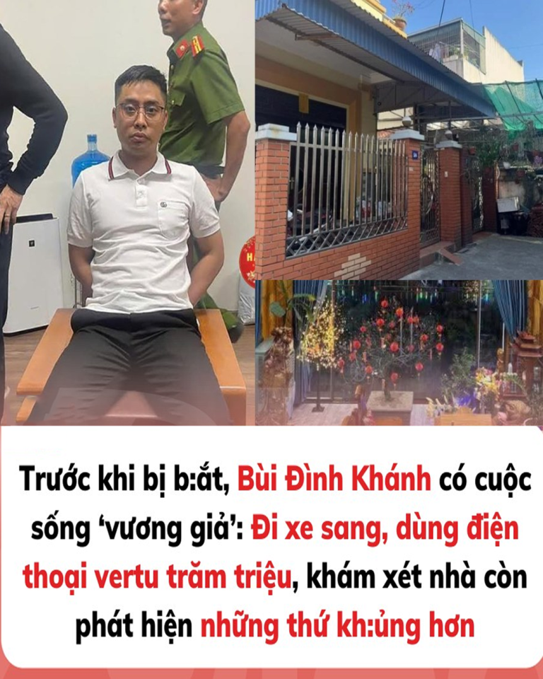 Khám xét nhà Bùi Đình Khánh ….