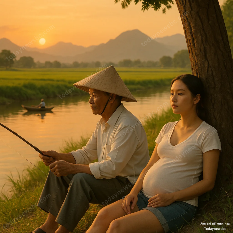 Thương cô gái mang thai không có nơi nương tựa bơ vơ giữa đêm, ông lão đánh cá đưa  lên thuyền cho ngủ qua 1 đêm không ngờ nhận tin đ/ộng tr/ời…