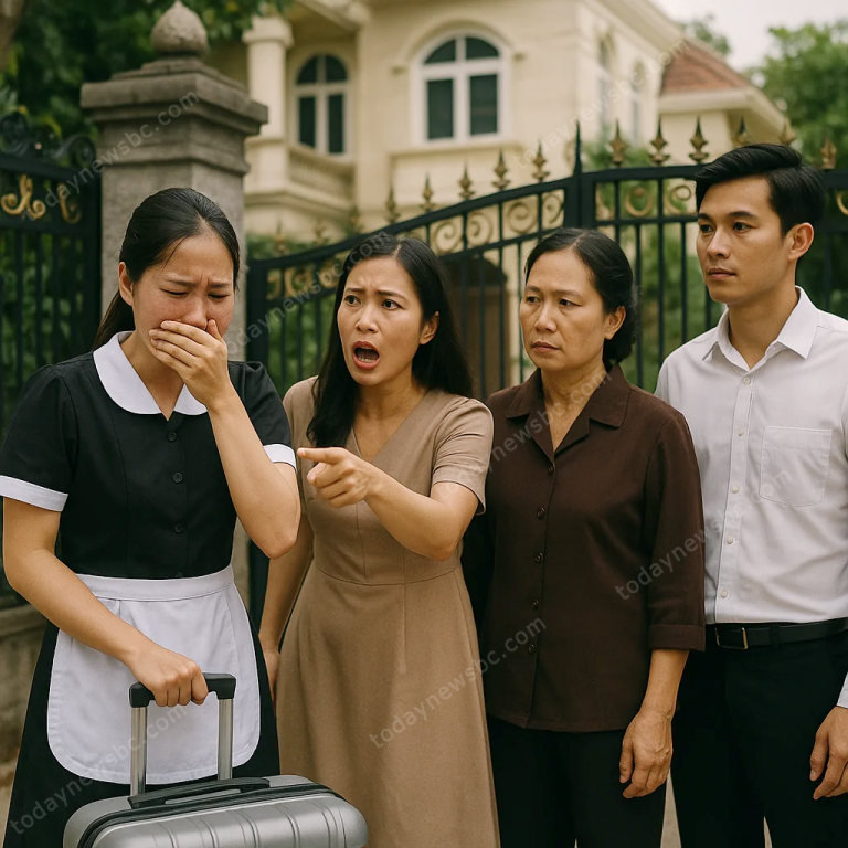 M/ất vàng, cả nhà x/úm vào đổ cho người giúp việc nhưng cam;era đã v/ạch tr/ần sự thật động trời…