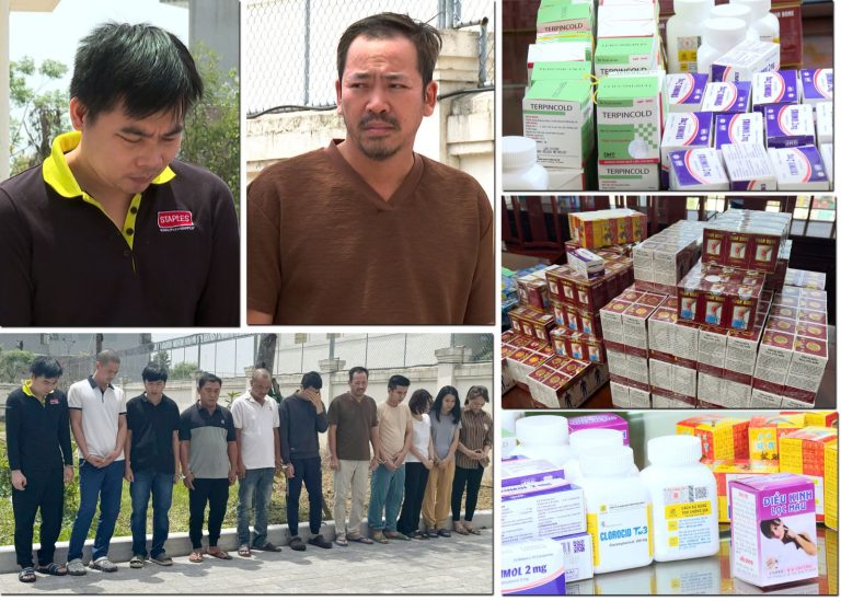 Triệt phá đường dây sản xuất thuốc giả ‘khủng’ hàng trăm tỉ đồng